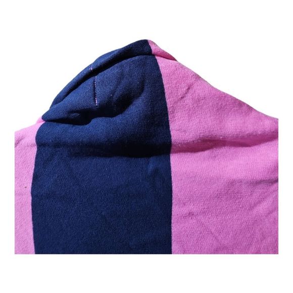 LILLY PULITZER Pink/Blue Striped Hi-Low Cardigan Wrap - Size Large - Picture 5 of 8